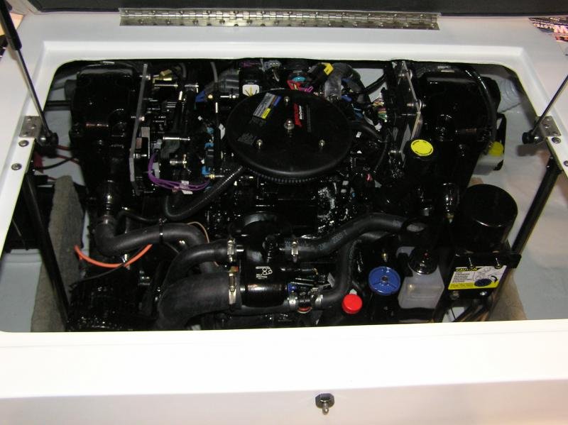 marine engine compartment cleaning